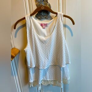 Small Candie’s Tank Top sz small